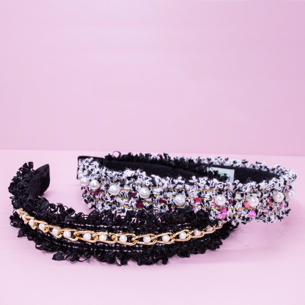 Confetti Pearl Headbands - multiple colors