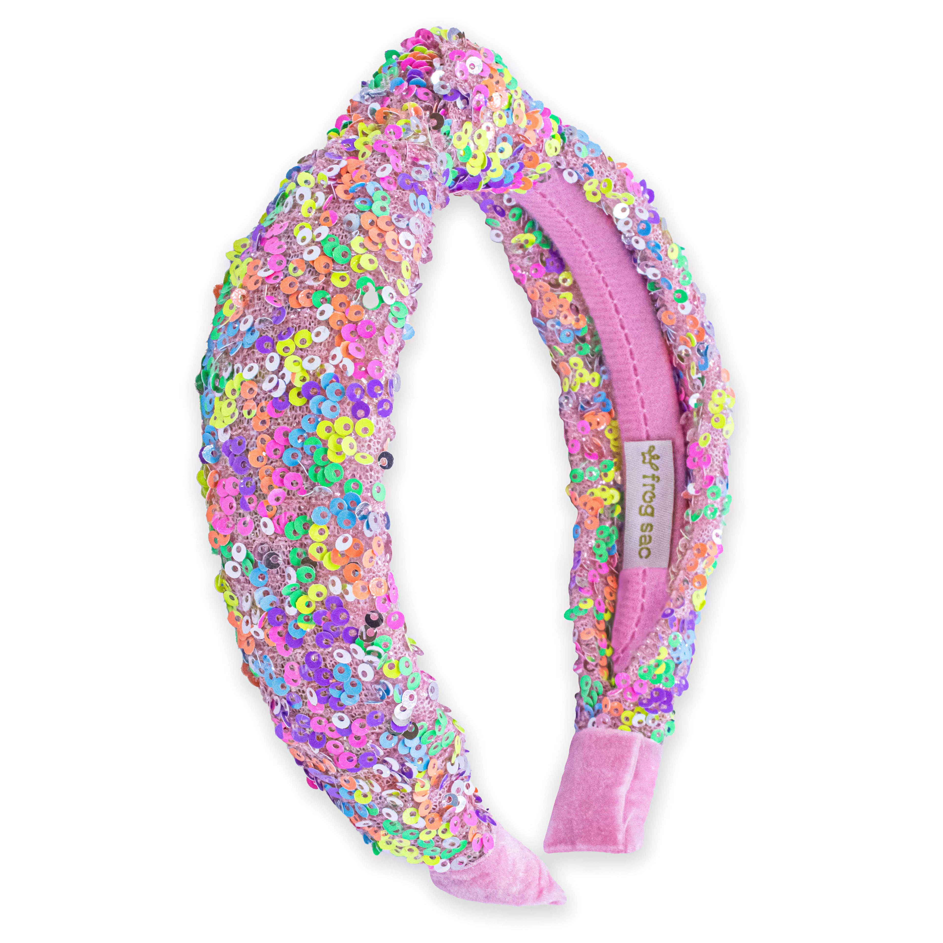Sequin Knot Headbands - multiple colors