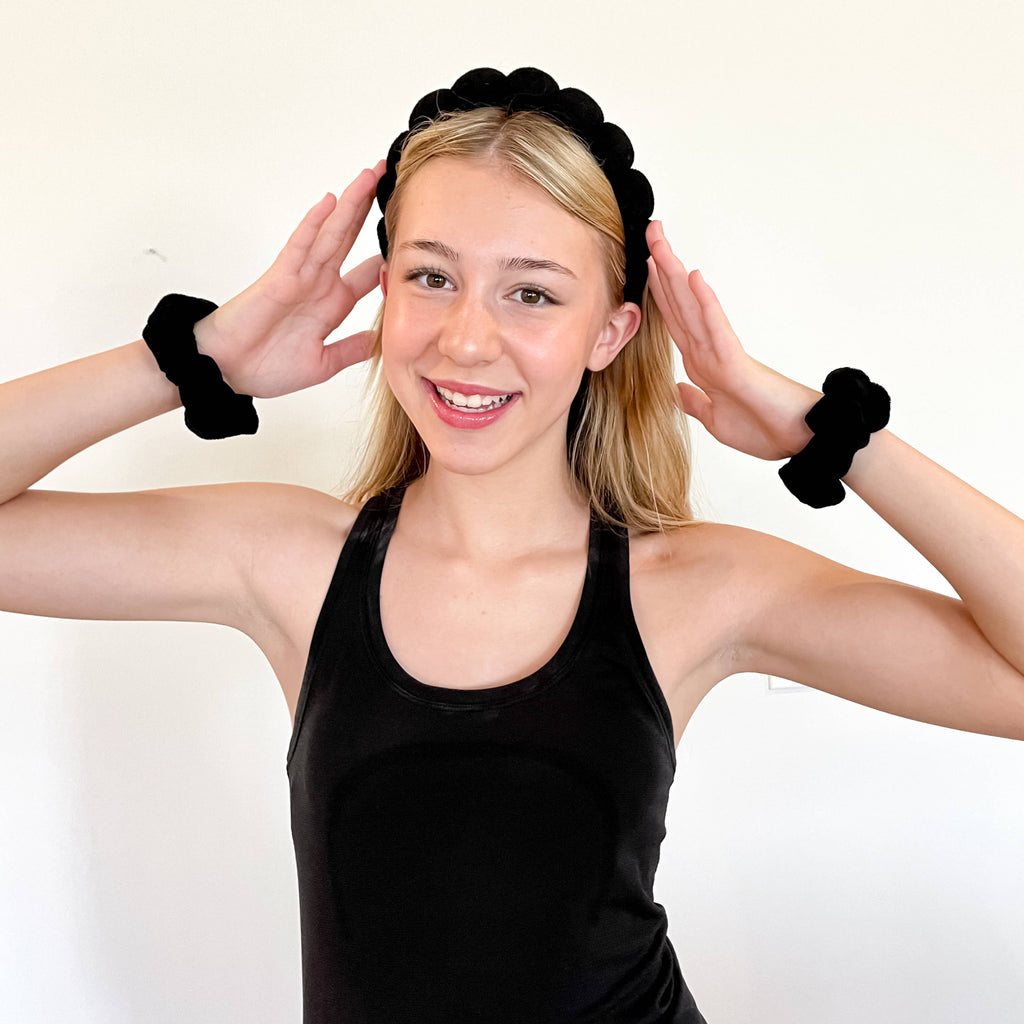 Spa Headband with Scrunchies