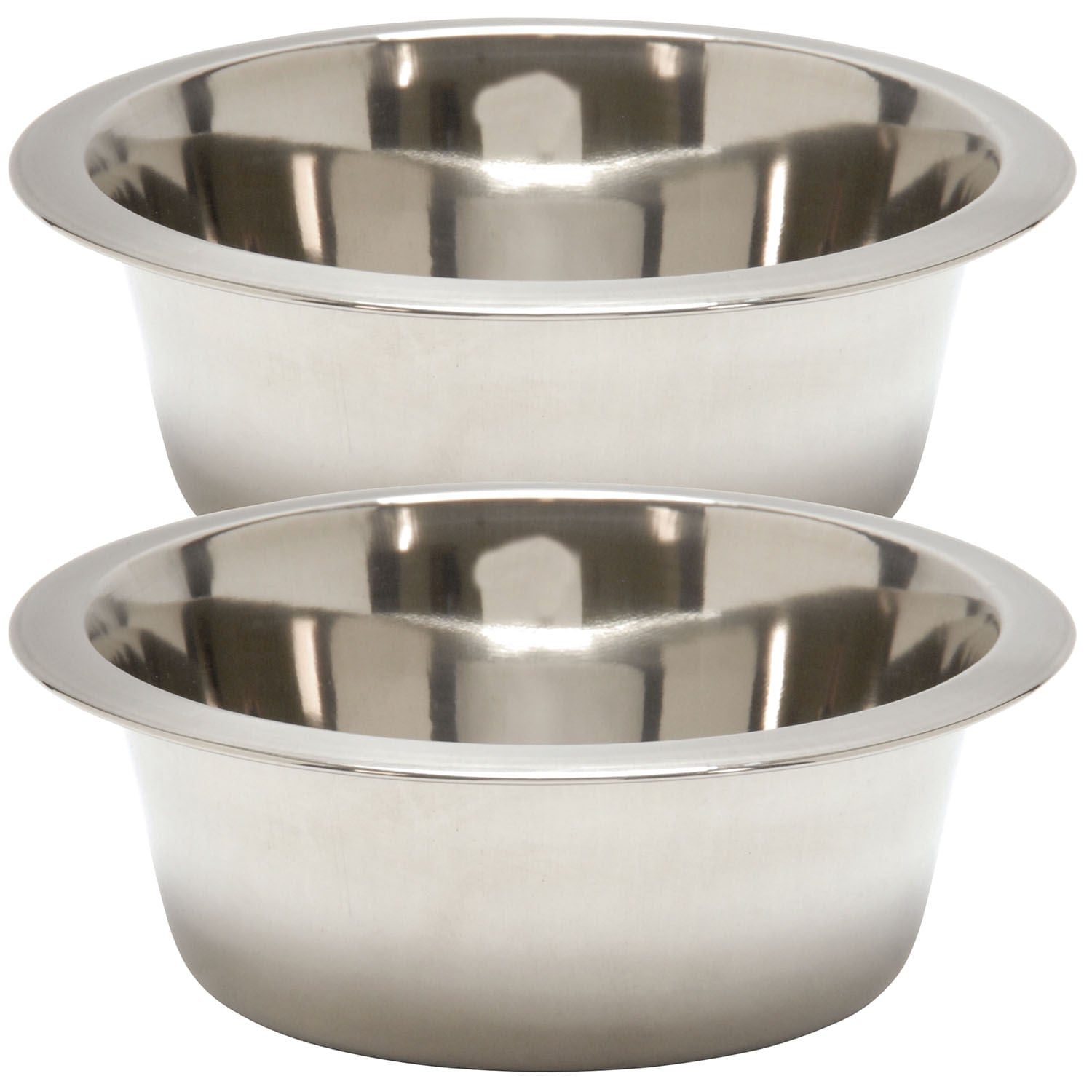 Jeffers Heavy Weight Stainless Steel Pet Bowls – Durable Pet Food & Water Dish, Chew-Resistant, Dishwasher Safe