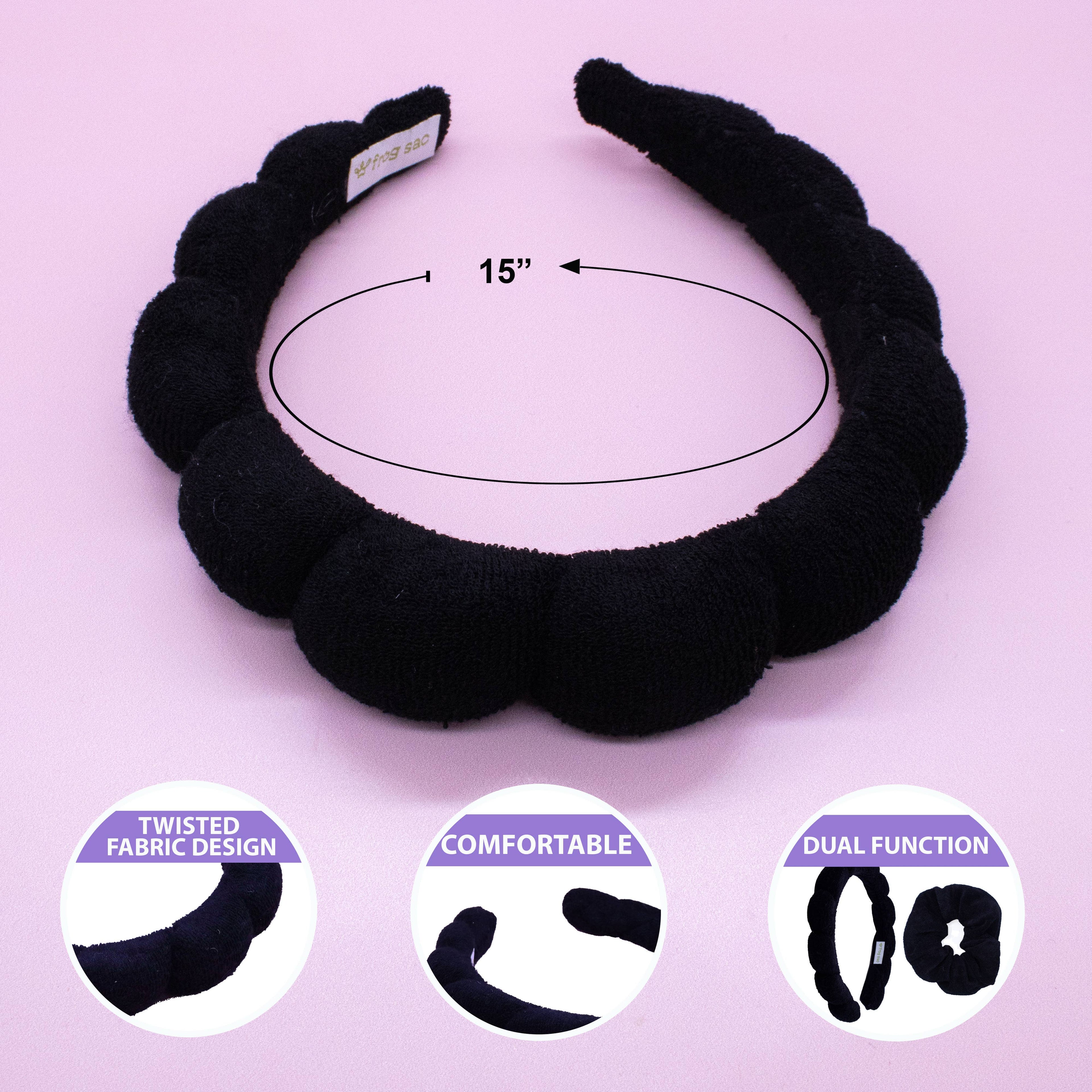 Spa Headband with Scrunchies