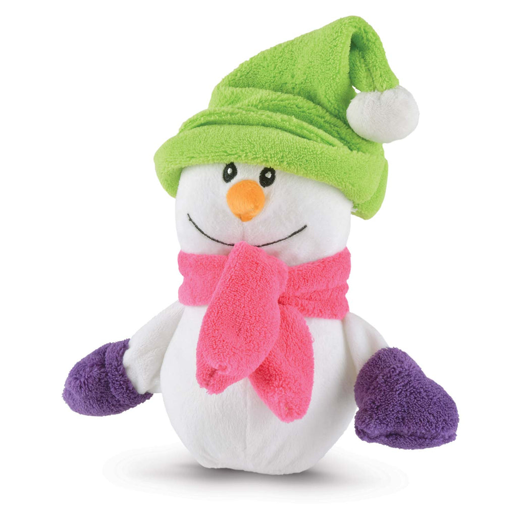 Jeffers Plush Bright Winter Pals Squeaker Dog Toys, 3 Pack