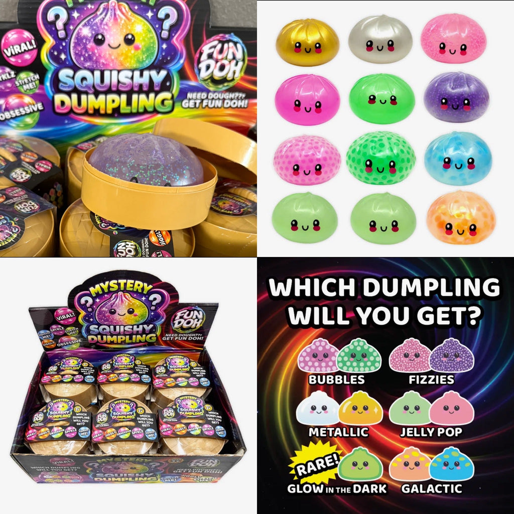 Mystery Dumpling Squishies - Tan Steamers