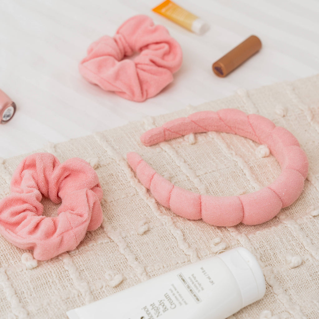 Spa Headband with Scrunchies