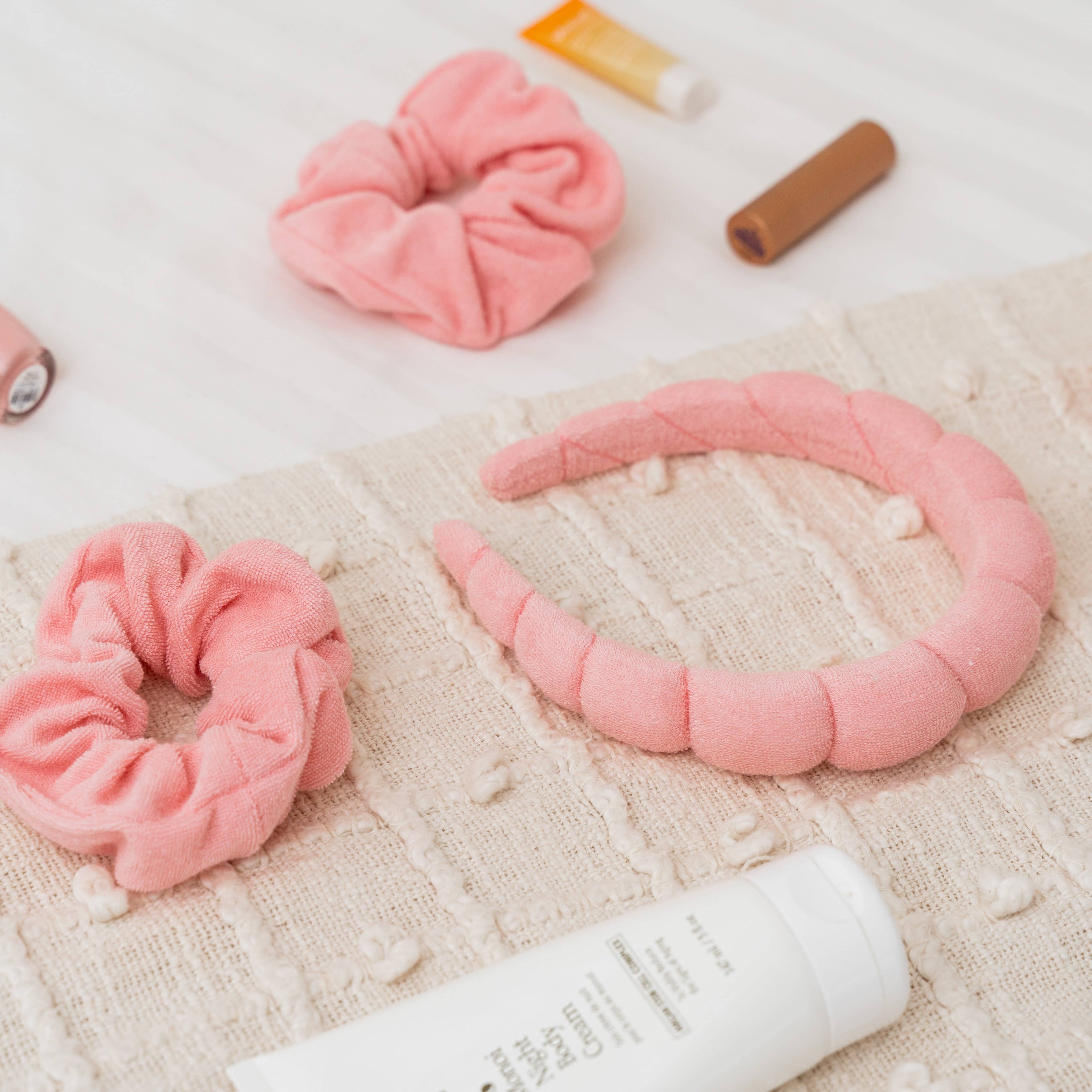 Spa Headband with Scrunchies