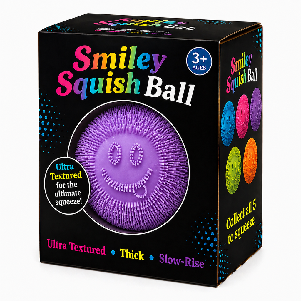 Smiley Squish Ball