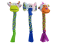 Multipet Braided Rope Animals - Assorted Animals 15"