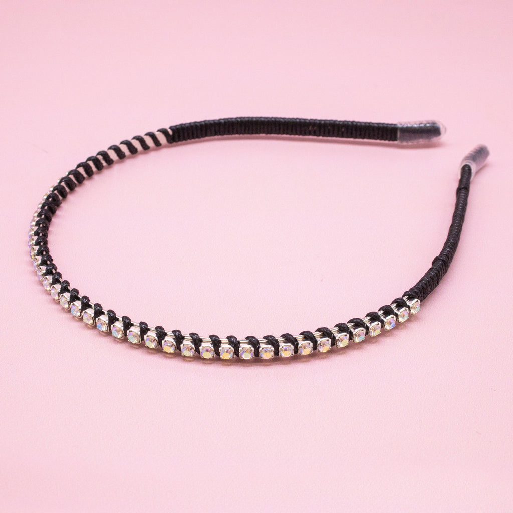 Thin Rhinestone Headbands for Kids Girls