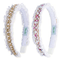 Confetti Pearl Headbands - multiple colors