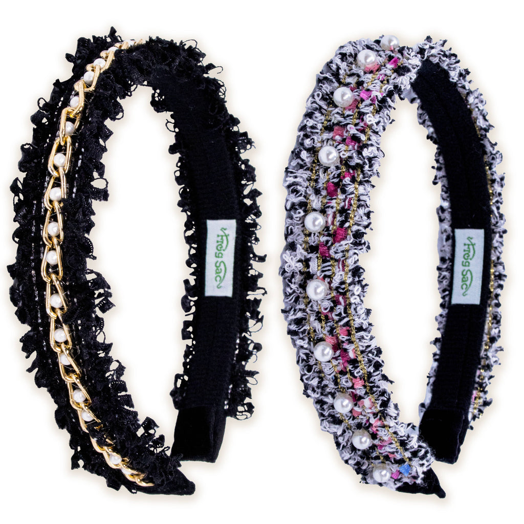 Confetti Pearl Headbands - multiple colors