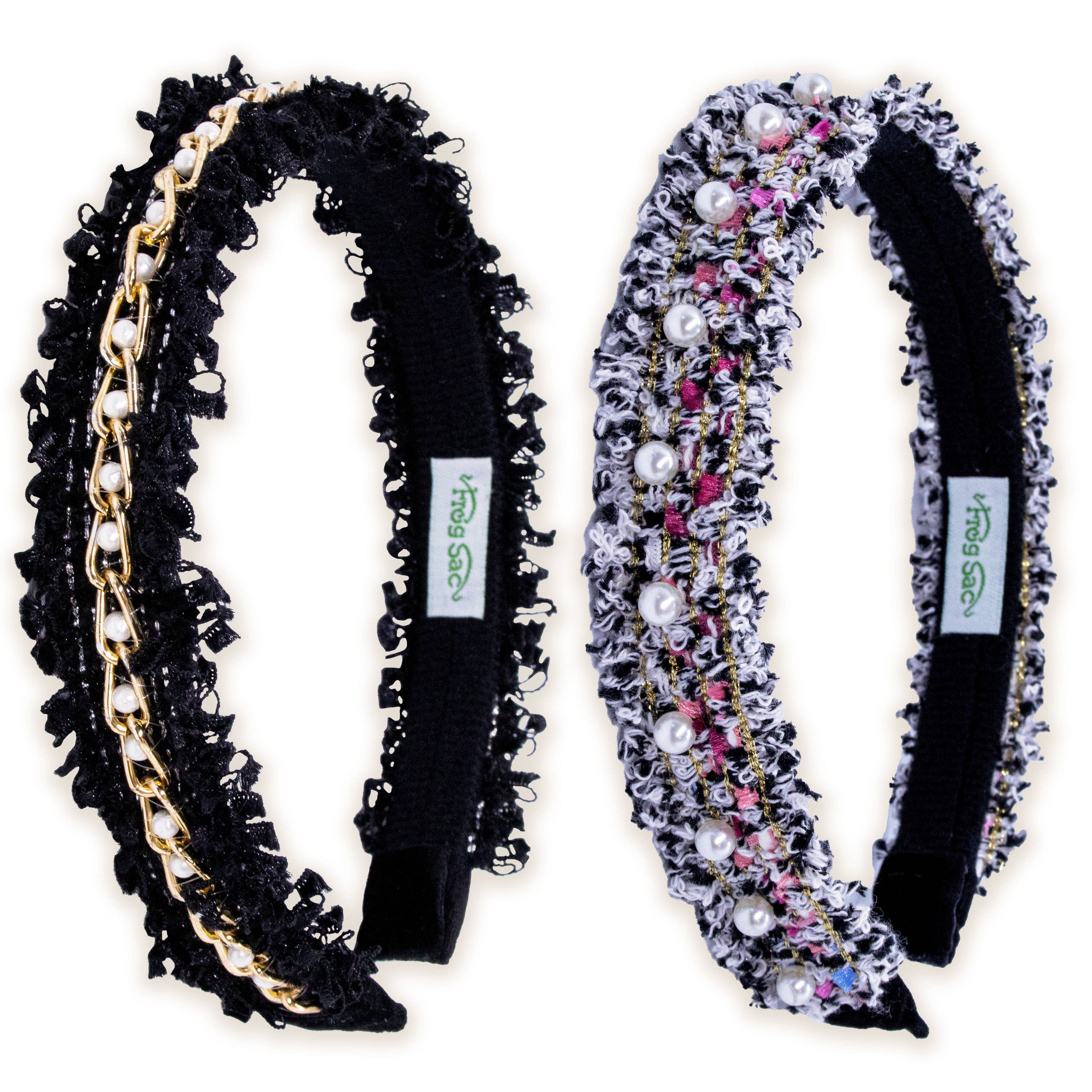 Confetti Pearl Headbands - multiple colors