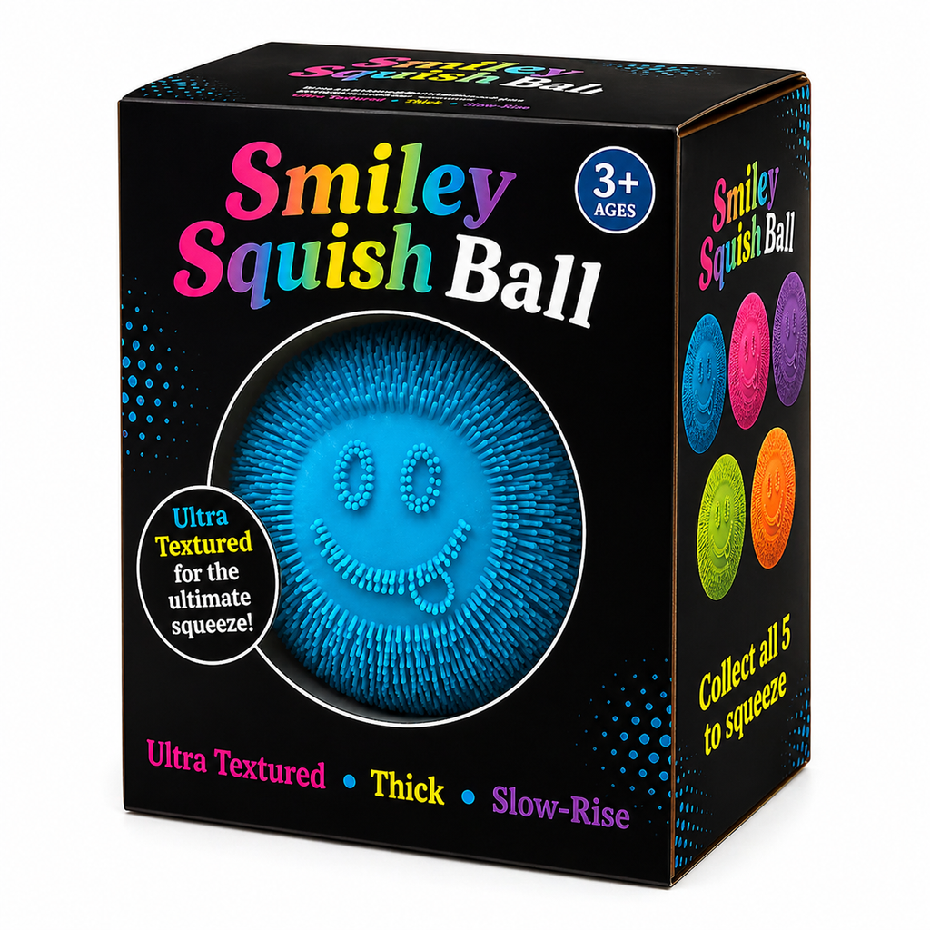 Smiley Squish Ball
