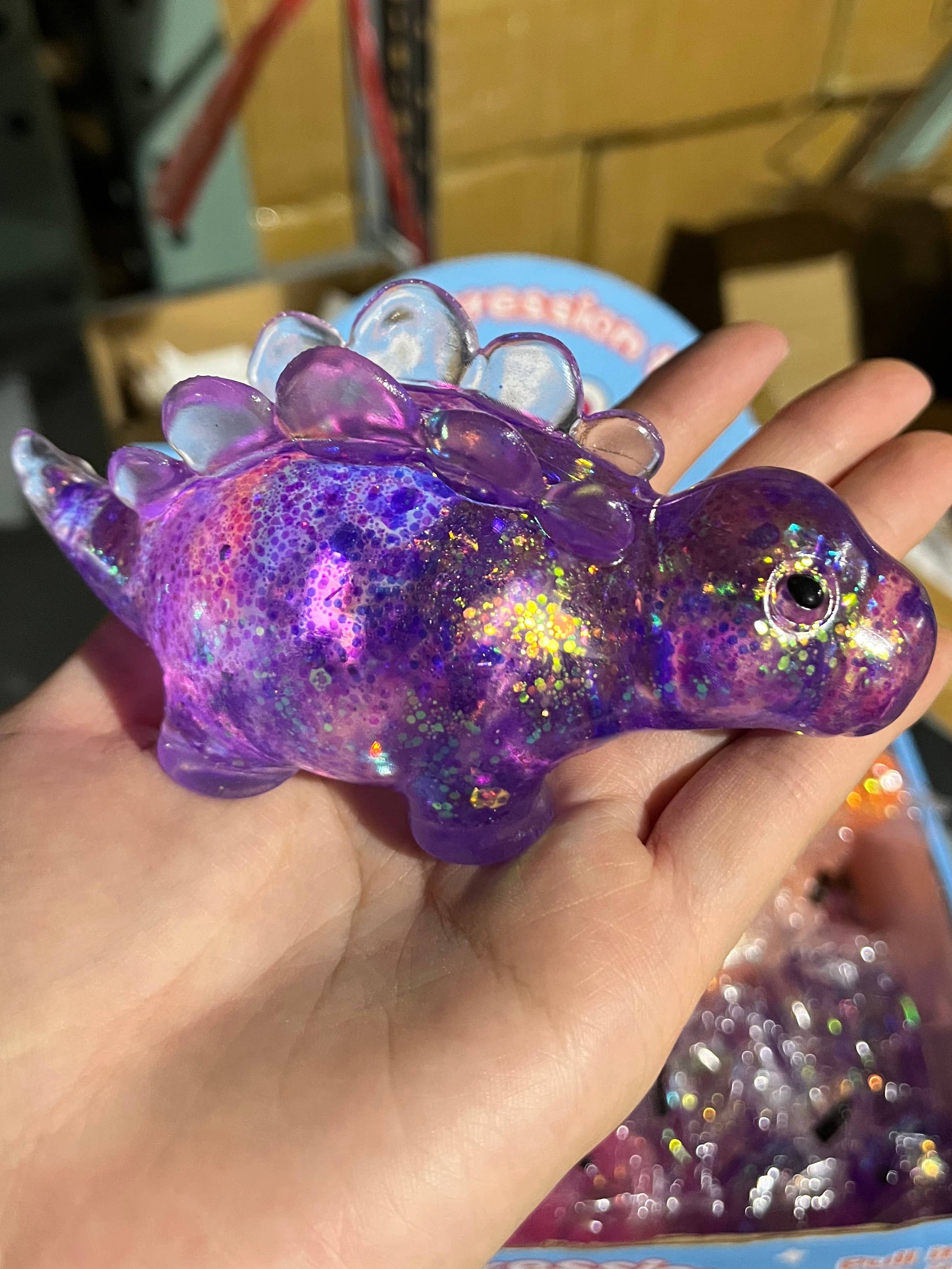 Sugar Squeeze Glitter Dinosaur