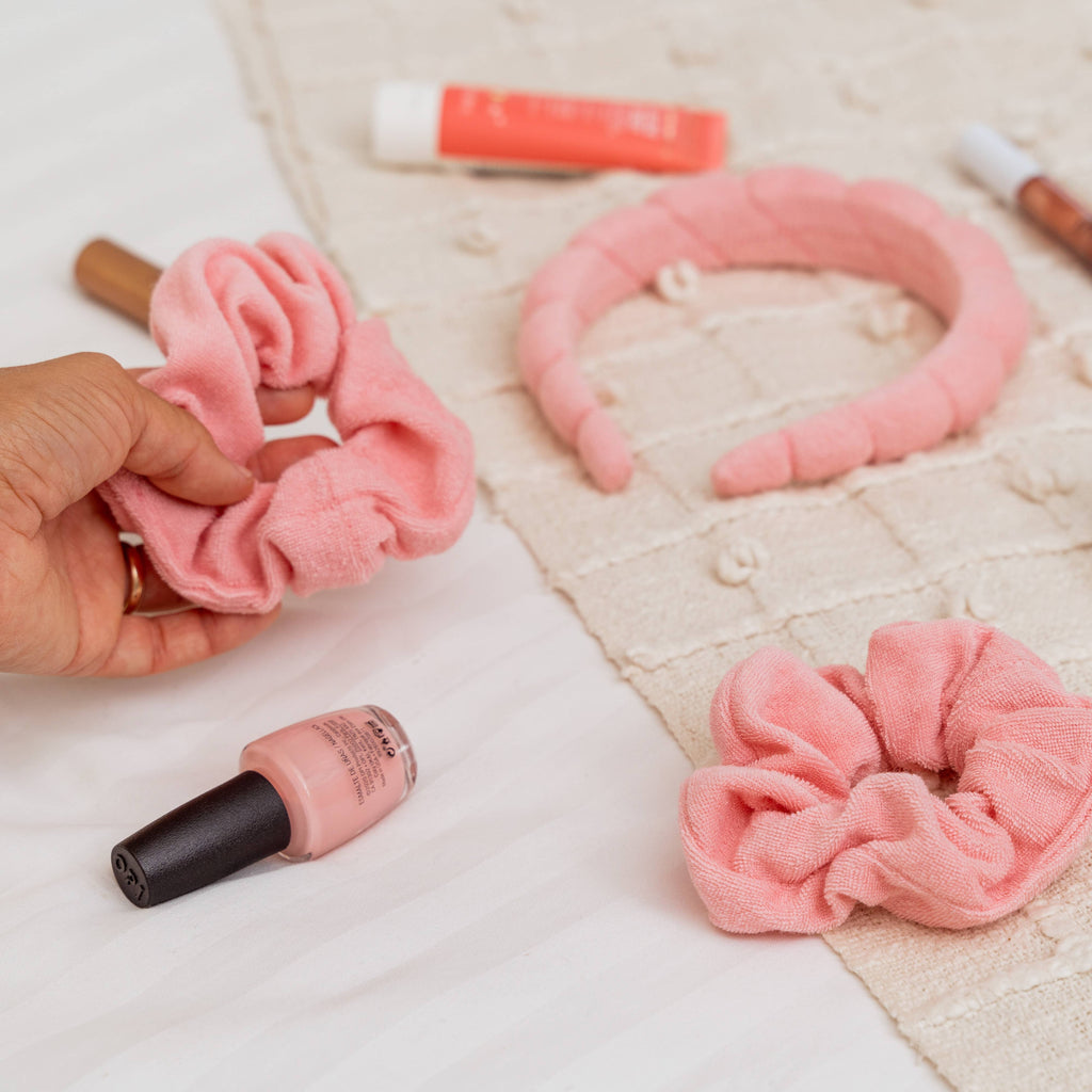 Spa Headband with Scrunchies