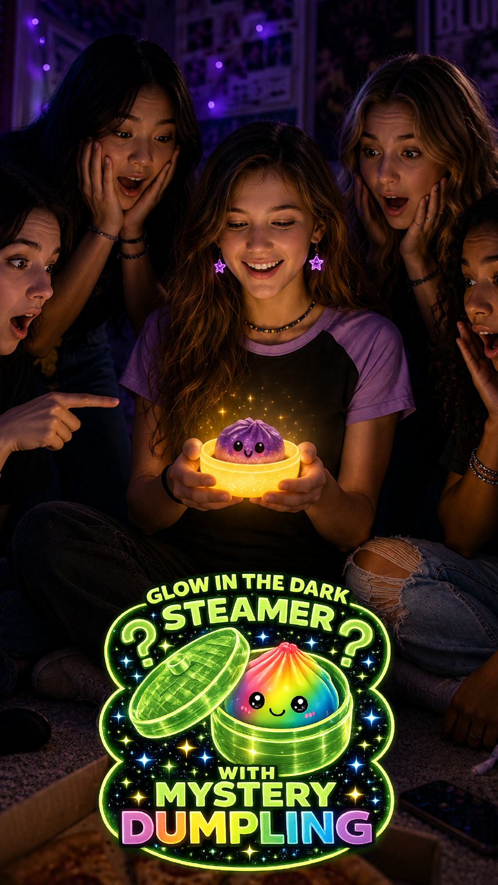 Mystery Dumpling Glow-in-the-Dark Steamer