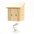 Durable Outdoor Carpenter Bee Trap - Pine Wood, Eco-Friendly, Hanging or Mounting, Multiple Styles