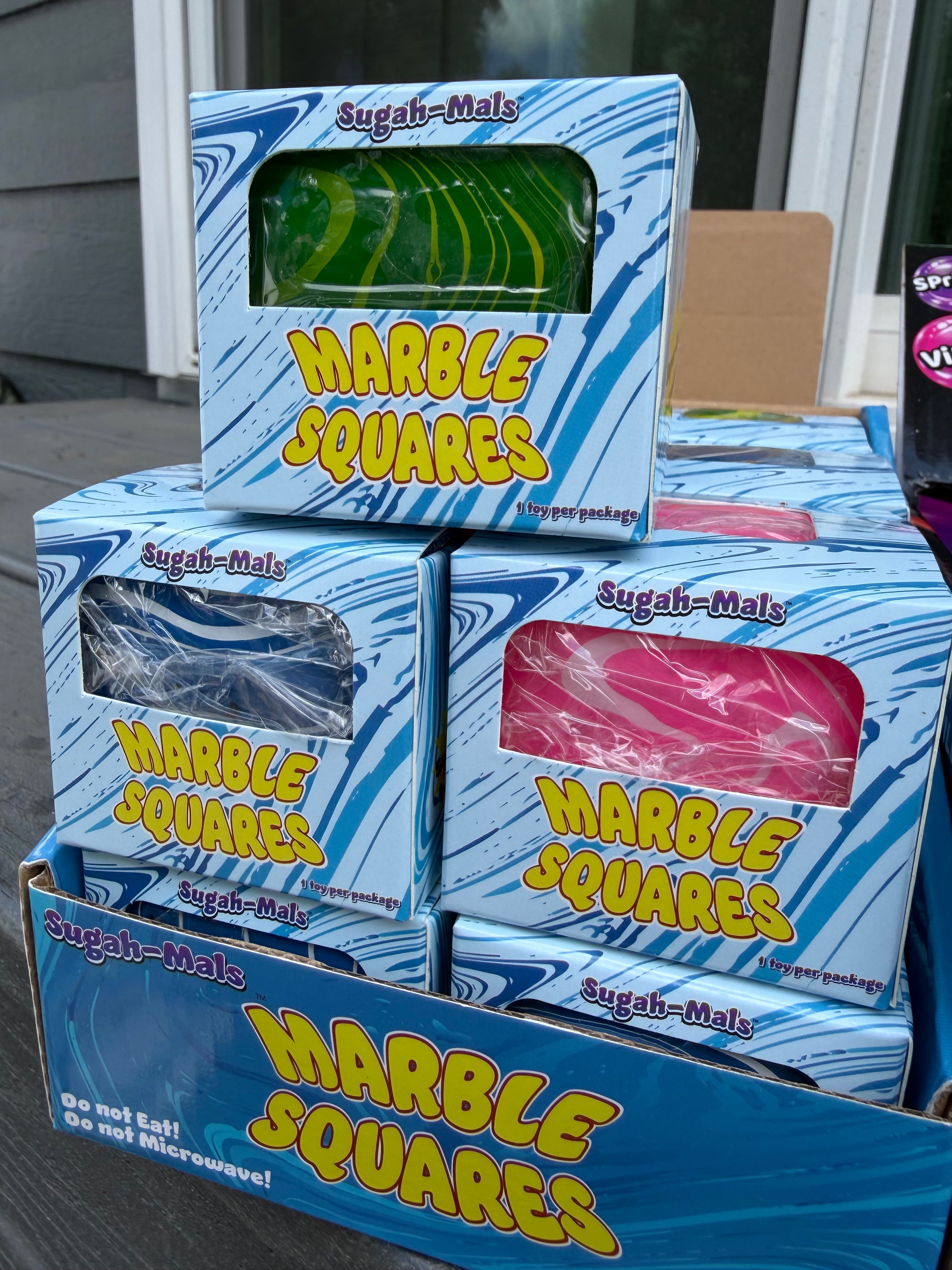 Sugah-Mals™ Marble Sugar Cube Squishy