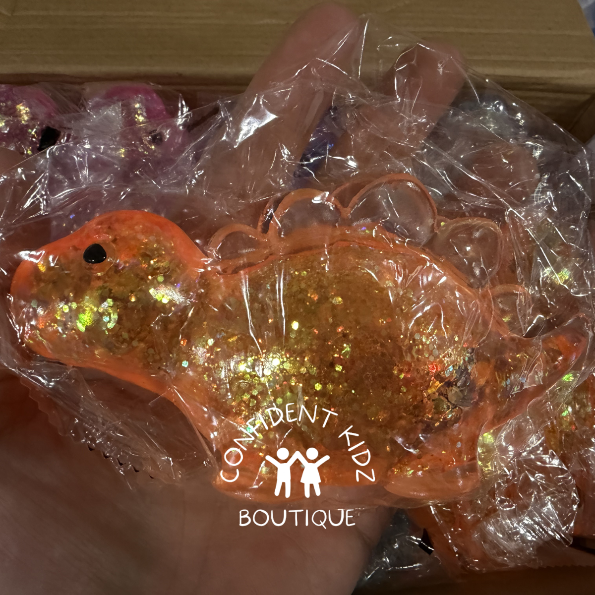 Sugar Squeeze Glitter Dinosaur