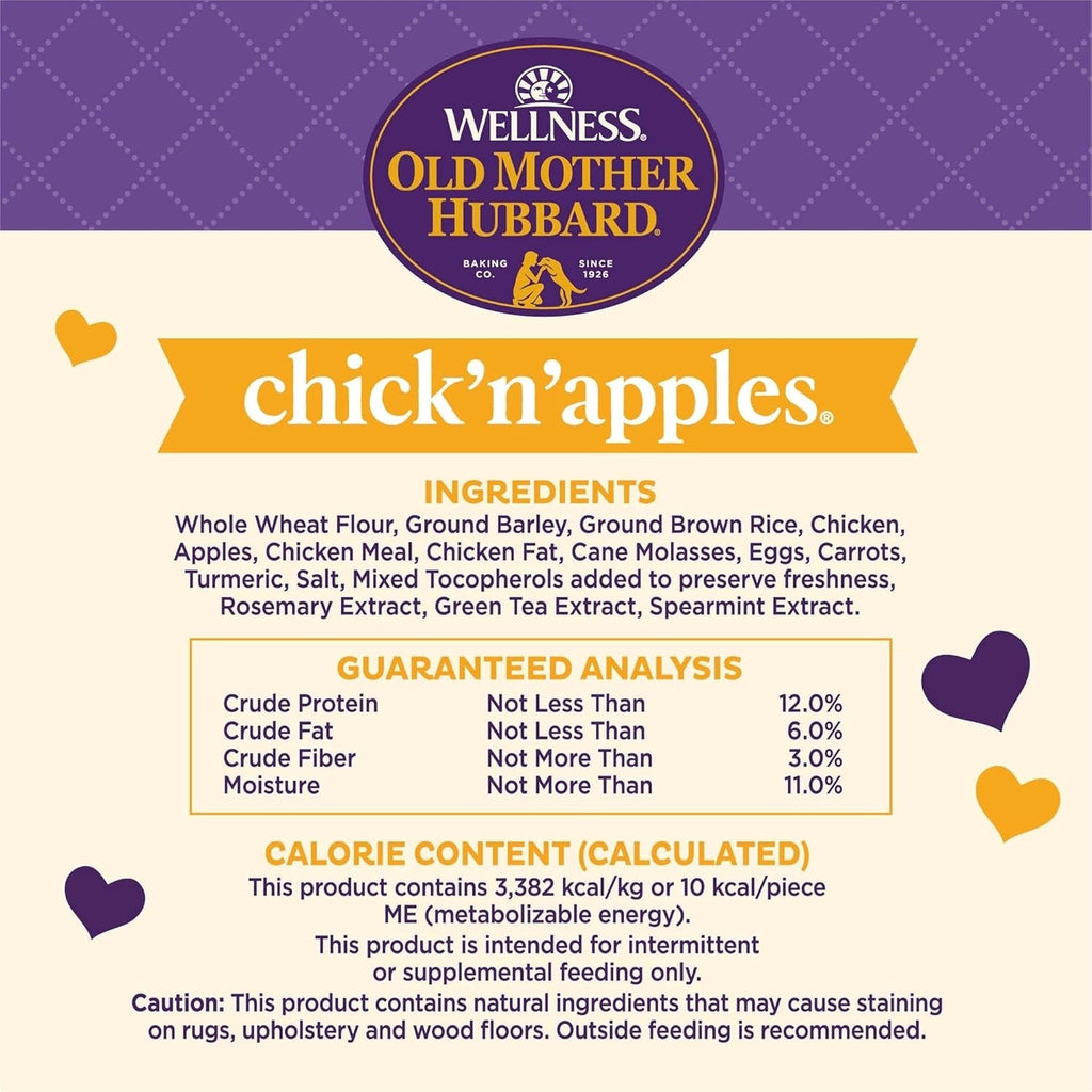 Old Mother Hubbard Chick'N Apple Mini Dog Treats (20oz)