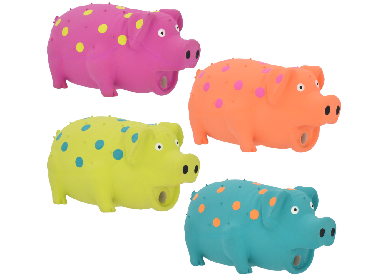 Multipet Globlets Latex - Assorted Colors 4"
