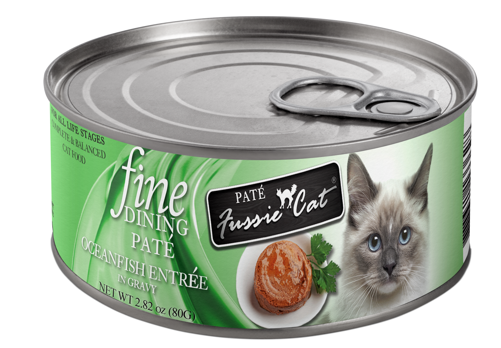 Fussie Cat Fine Dining - Pate - Oceanfish Entree in gravy (2.82oz)