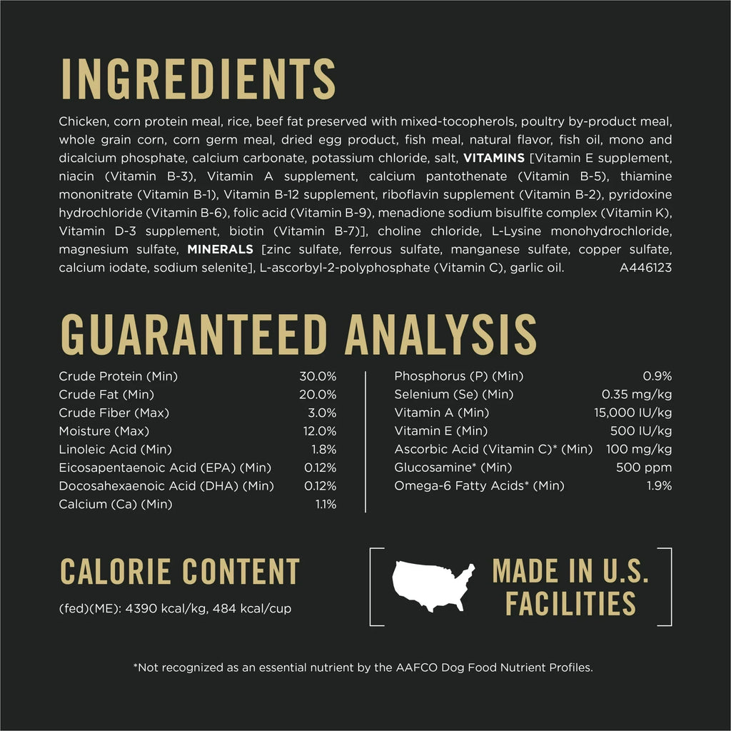 Pro Plan All Ages Sport Performance 30/20 Chicken & Rice Dry Dog Food Formula