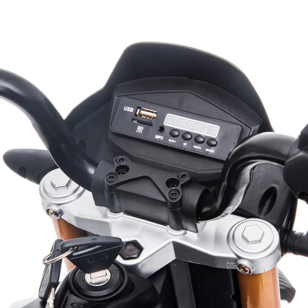 TOBBI 12V Electric Aprilia Licensed Kids Ride-On Motorcycle