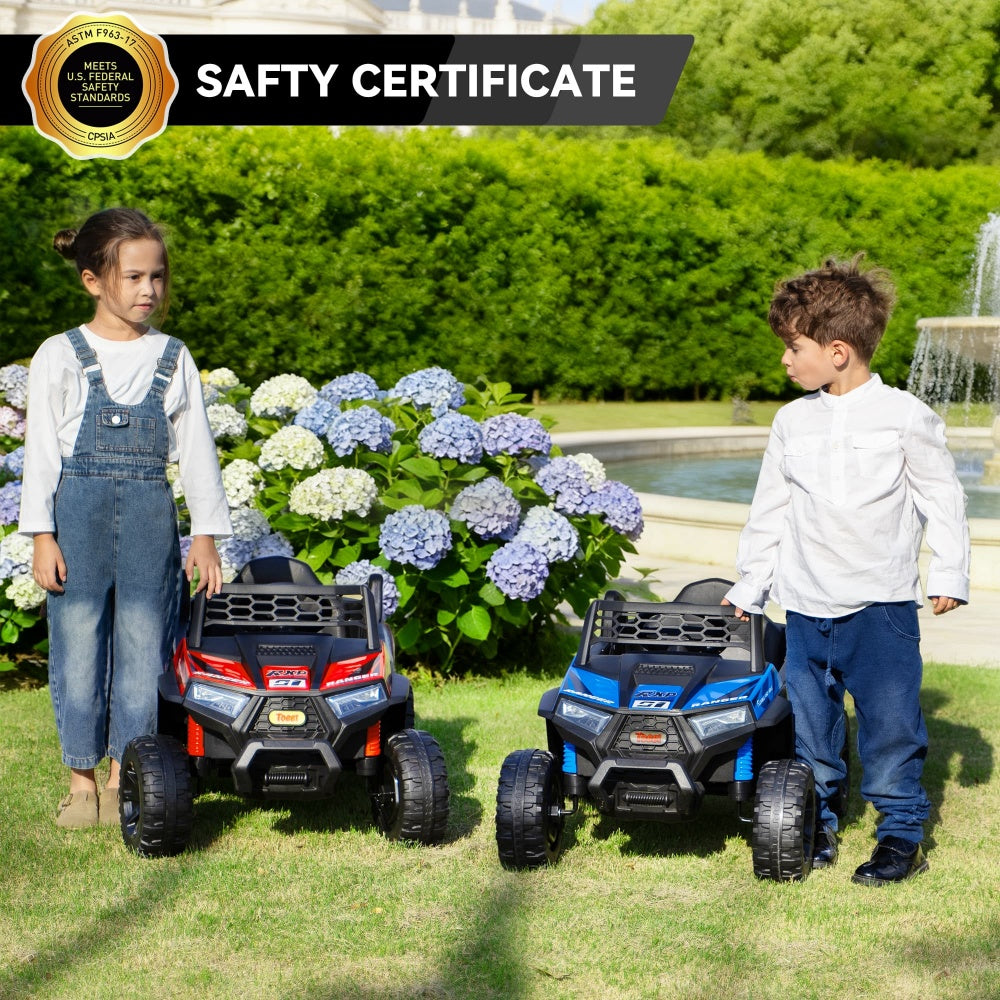 TOBBI 12V Electric Kids Off-Road UTV