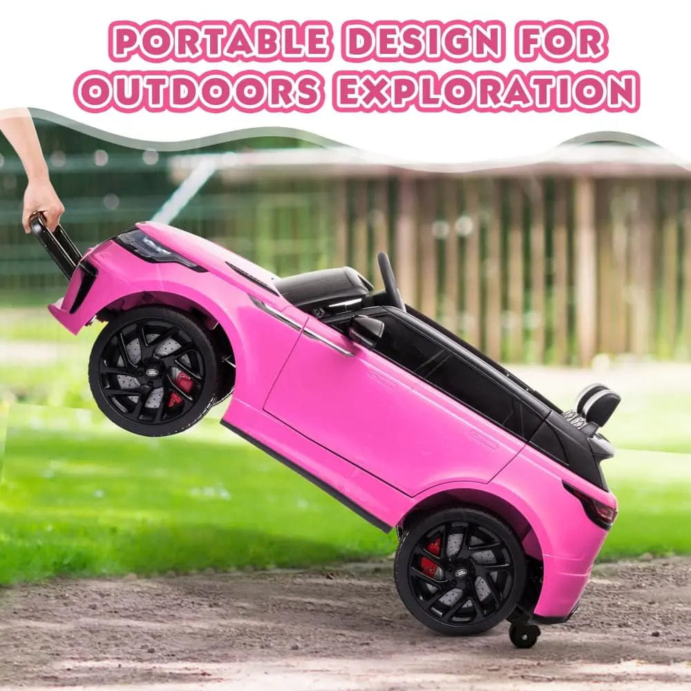 TOBBI 12V Licensed Land Rover Electric Kids Ride On Car