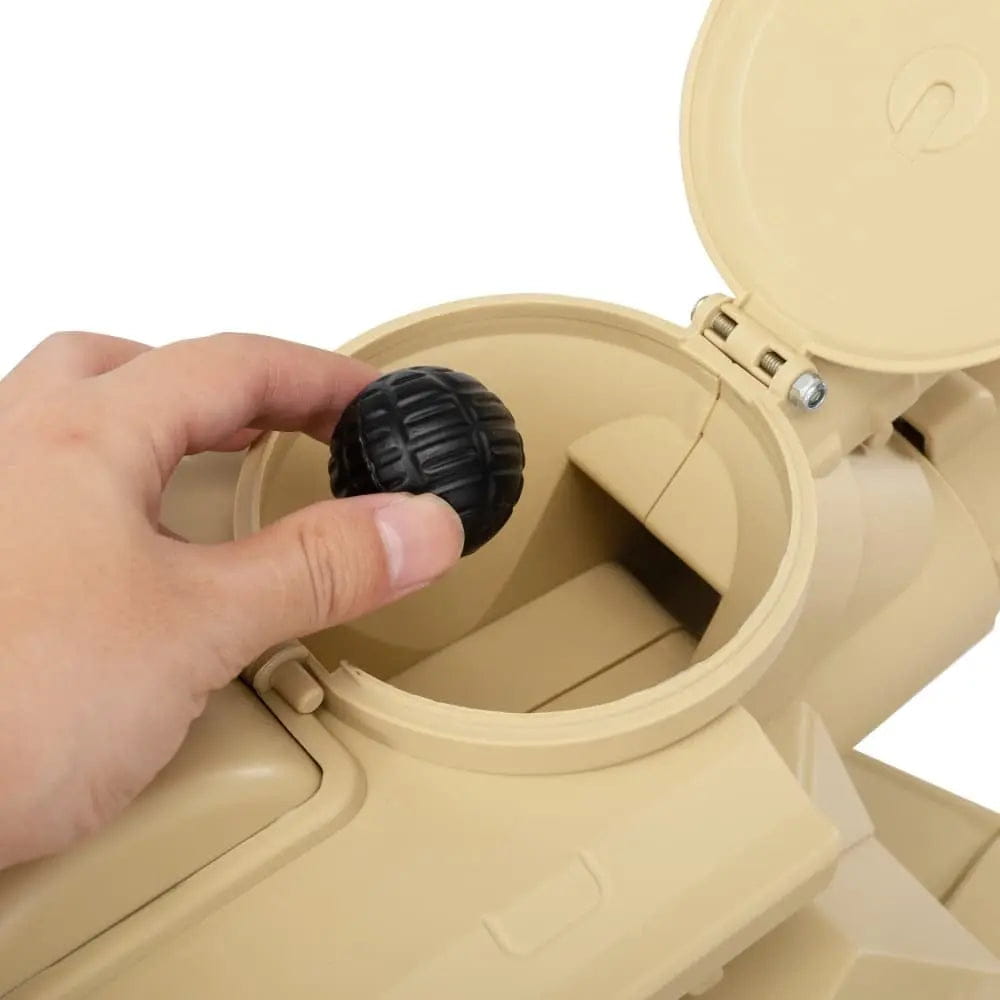 TOBBI 24V Electric Kids Ride-On Tank Car