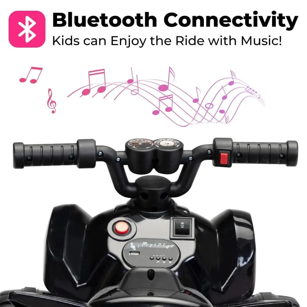 TOBBI 6V Electric Kids Ride-On ATV with Spray Device