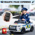 TOBBI 6V Electric Kids Ride-On Police Car