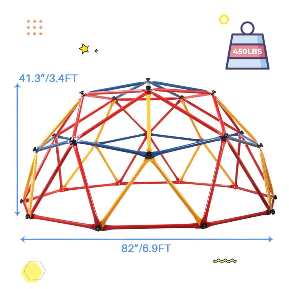 TOBBI Kids Climbing Dome Outdoor Playset