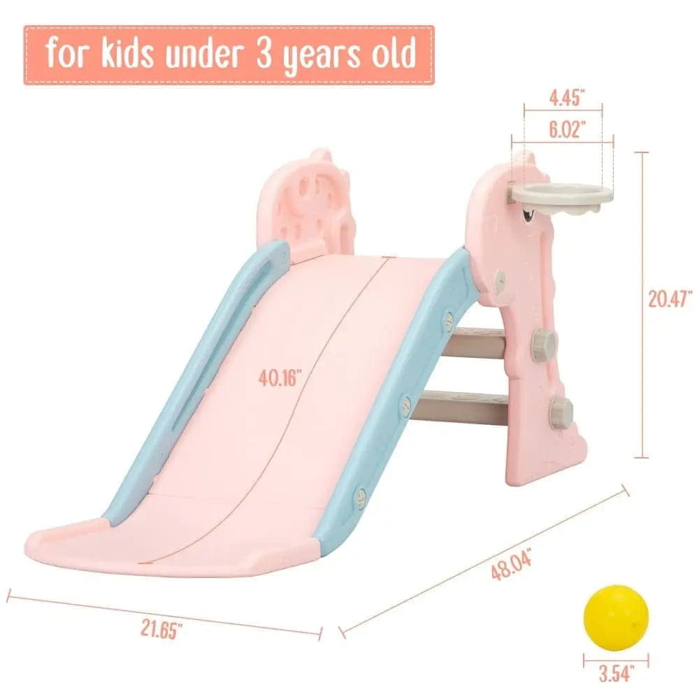 TOBBI & NYEEKOY 3-in-1 Dinosaur Slide Set