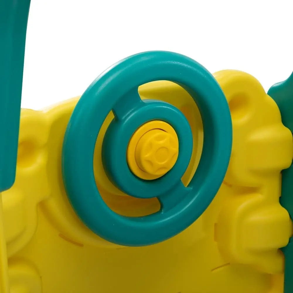 TOBBI & NYEEKOY 9-in-1 Bus-Themed Toddler Slide and Climber Set