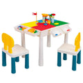 TOBBI & NYEEKOY Multi-Function Rectangular Kids Activity Table Set