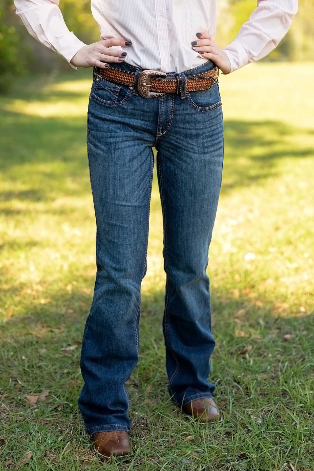 Ariat R.E.A.L. Perfect Rise Stretch Boot Cut Jean