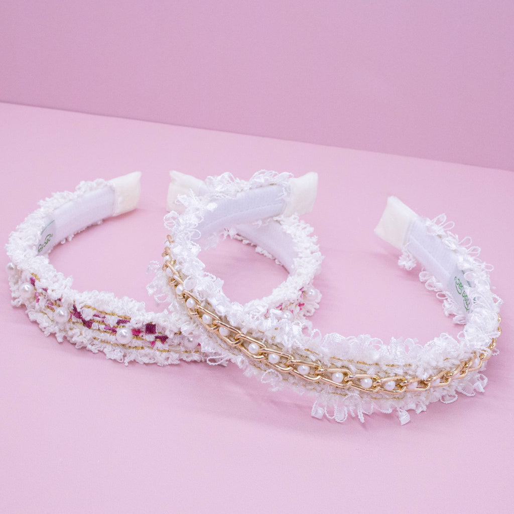 Confetti Pearl Headbands - multiple colors