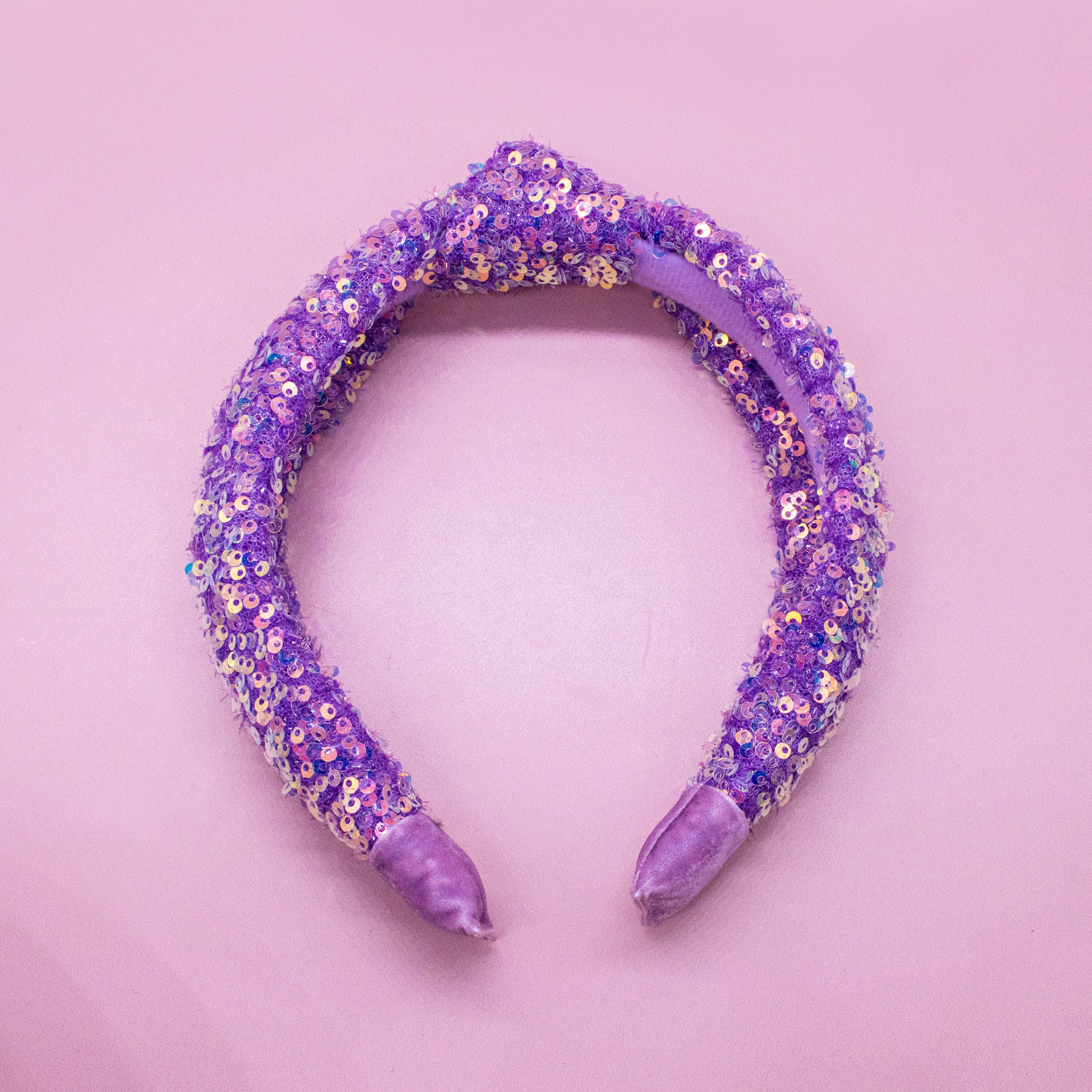 Sequin Knot Headbands - multiple colors