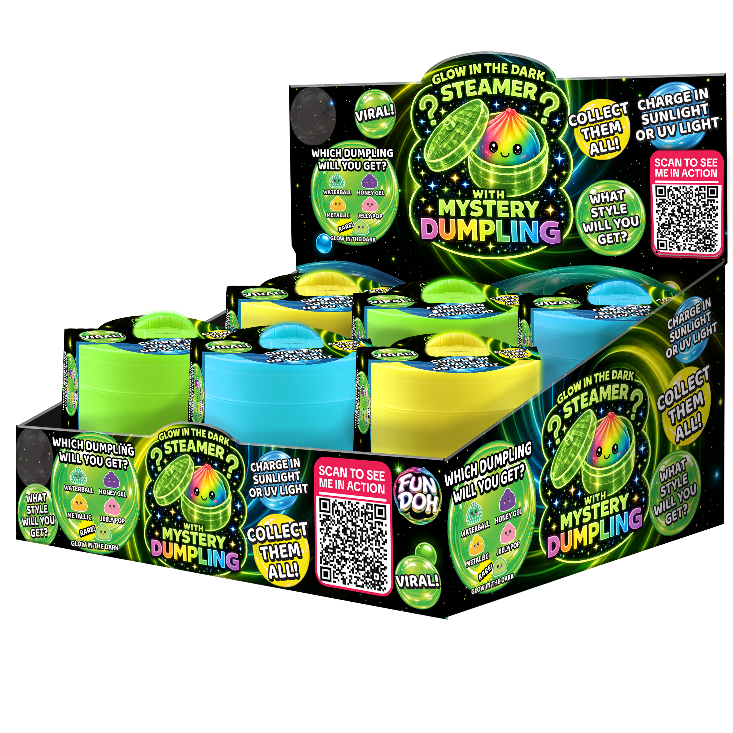 Mystery Dumpling Glow-in-the-Dark Steamer