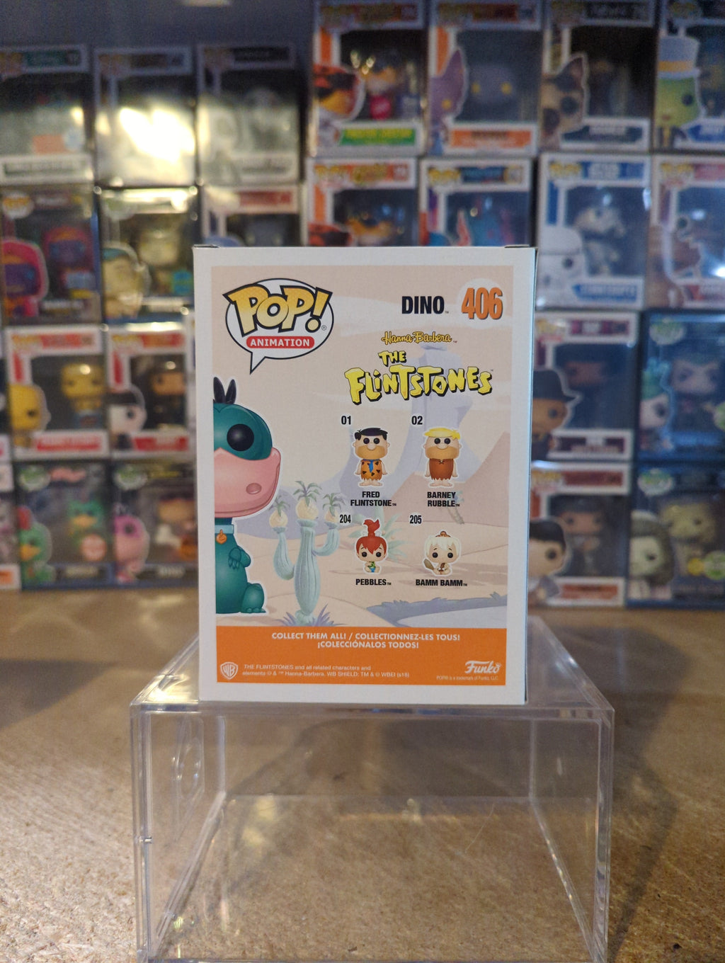 Pop! Animation: Hanna-Barbera The Flintstones Dino #406
