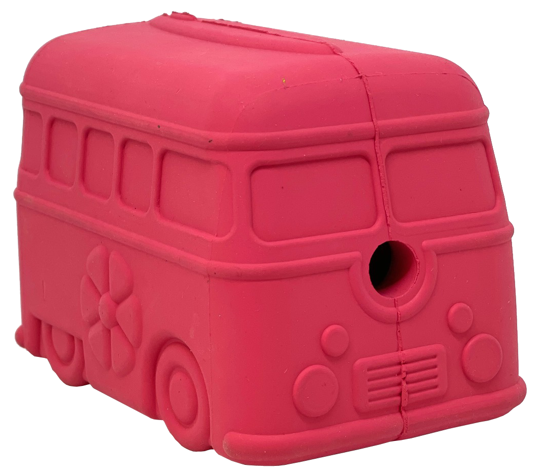 Surf's Up! Retro Van Dog Toy - Durable Chew Toy for Large Dogs | USA Made