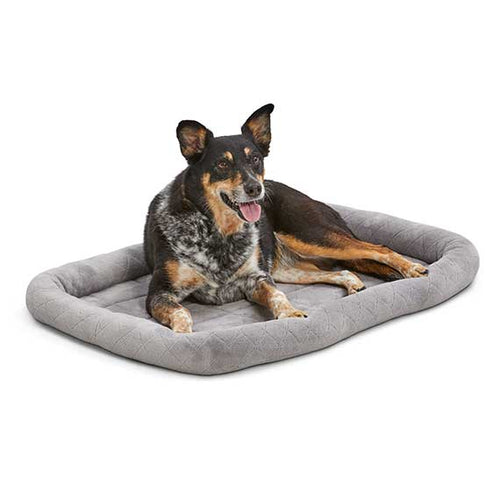 36in Midwest Diamond Stitch Bed Gray
