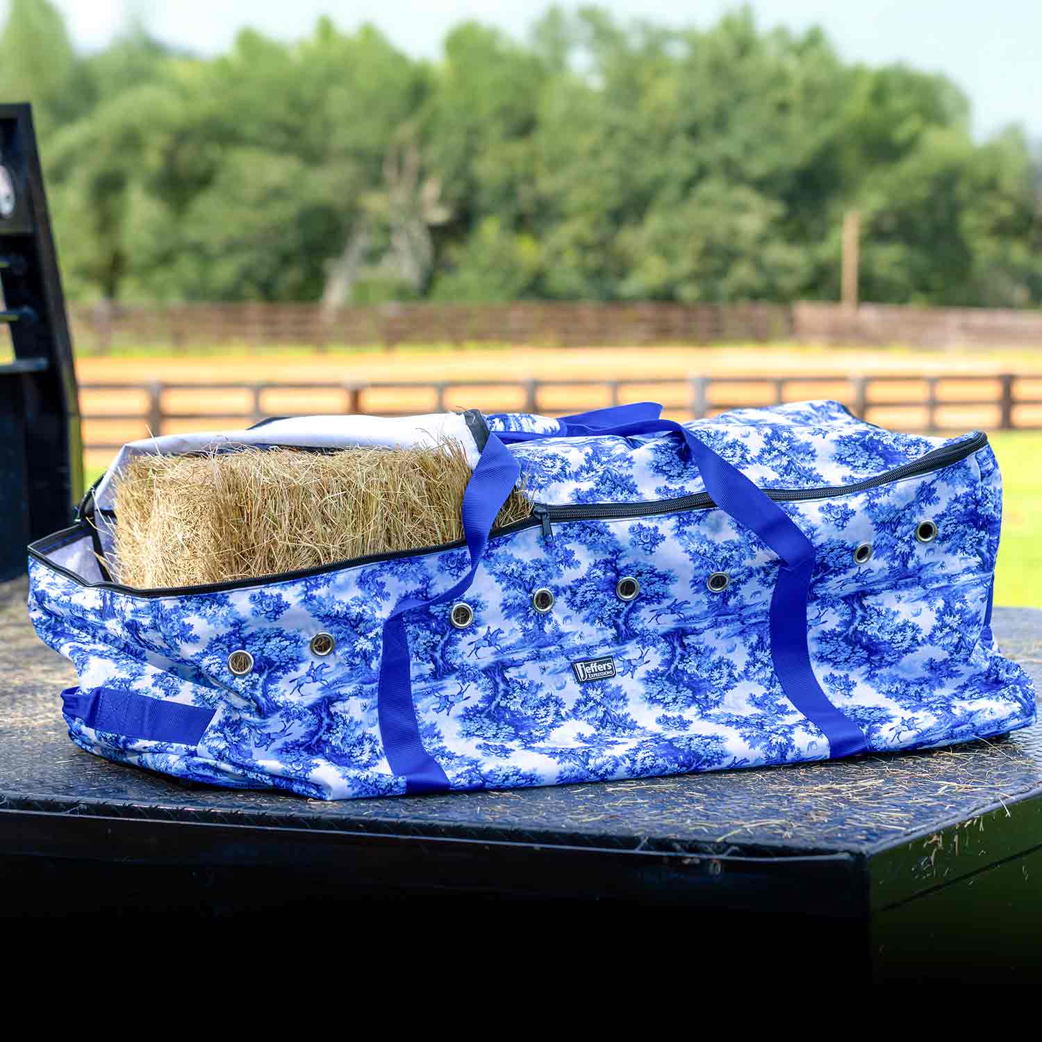 Jeffers Expression Full Hay Bale Tote Bag