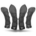 Jeffers Poplar Head Horse Shipping Boots, 4-Pack with Carry Bag