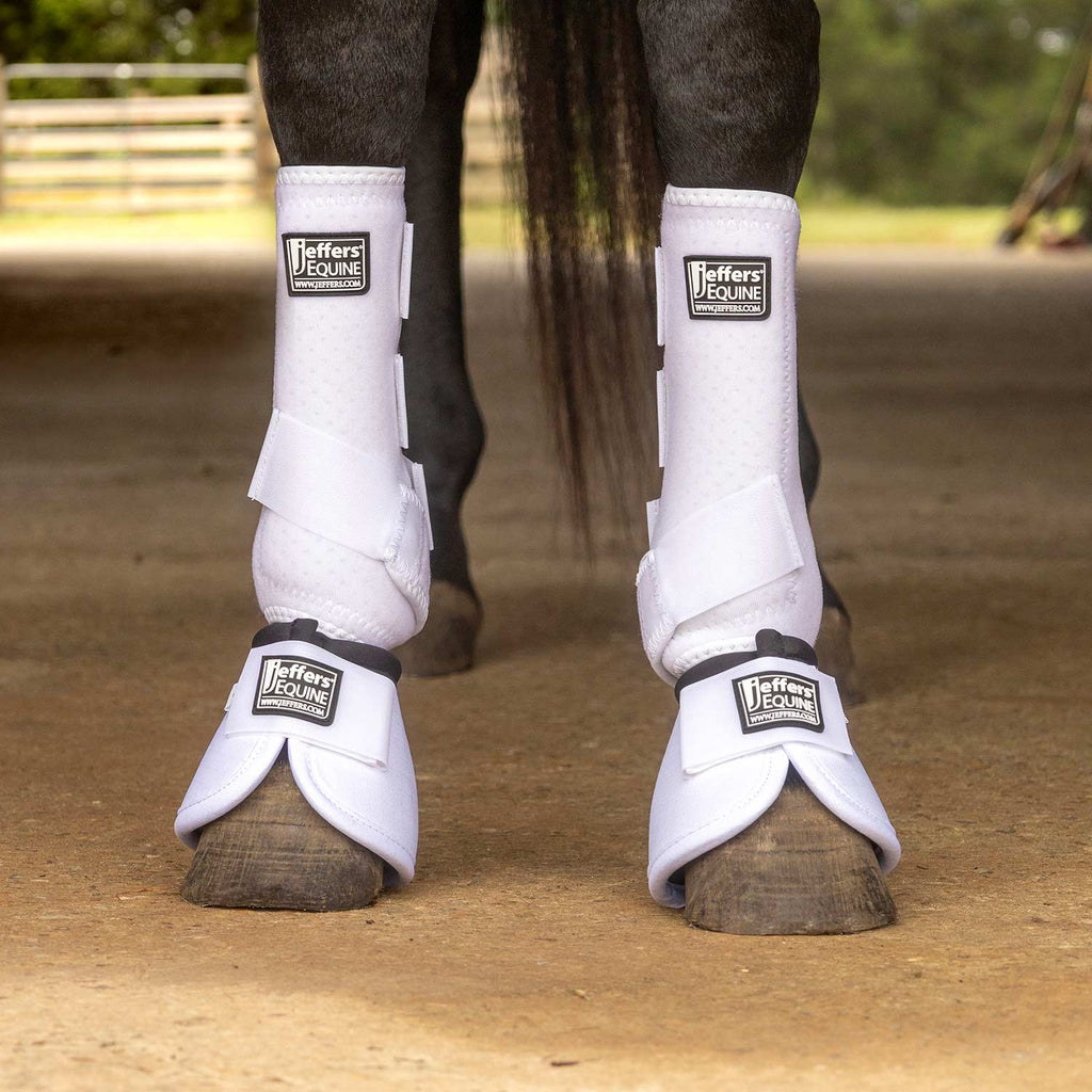 Jeffers Protective Horse Boots, Solid Colors, 2-Pack