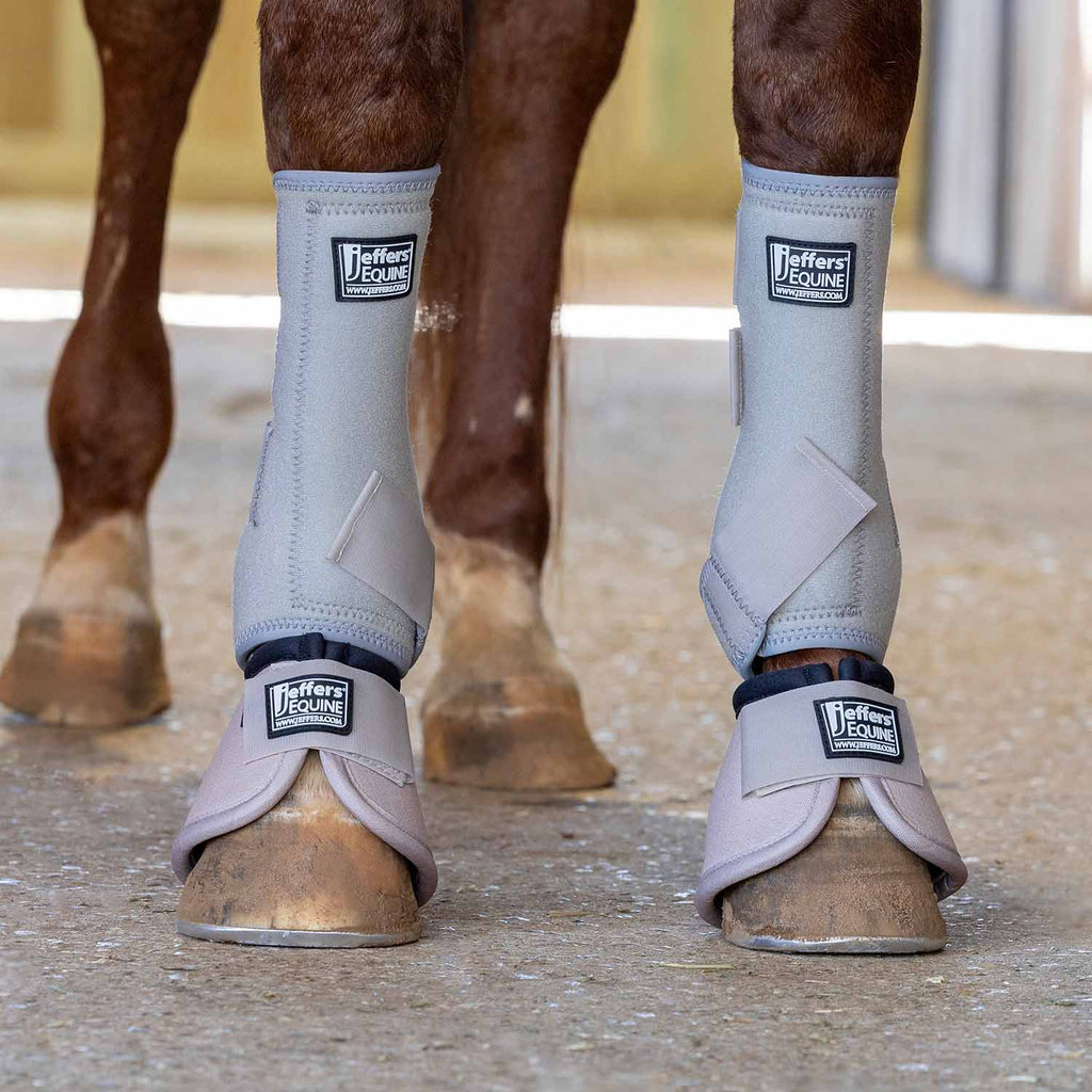 Jeffers Protective Horse Boots, Solid Colors, 2-Pack