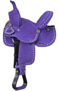King Series Stratford Suede Barrel Saddle