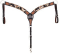 Rafter T Peppered Hide Breast Collar