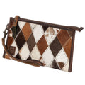 STS Diamond Cowhide Clutch